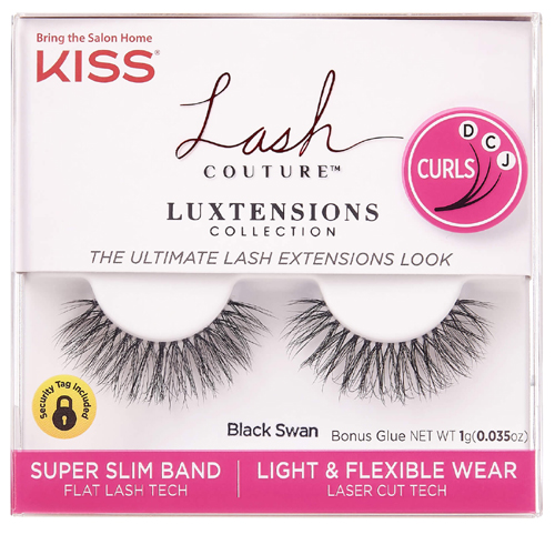KISS Lash Couture LuXtensions Black Swan 04  KISS Lash Couture LuXtensions Black Swan 04